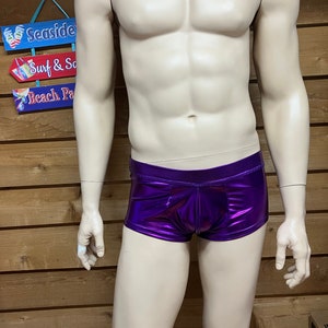Men&#39;s purple booty shorts