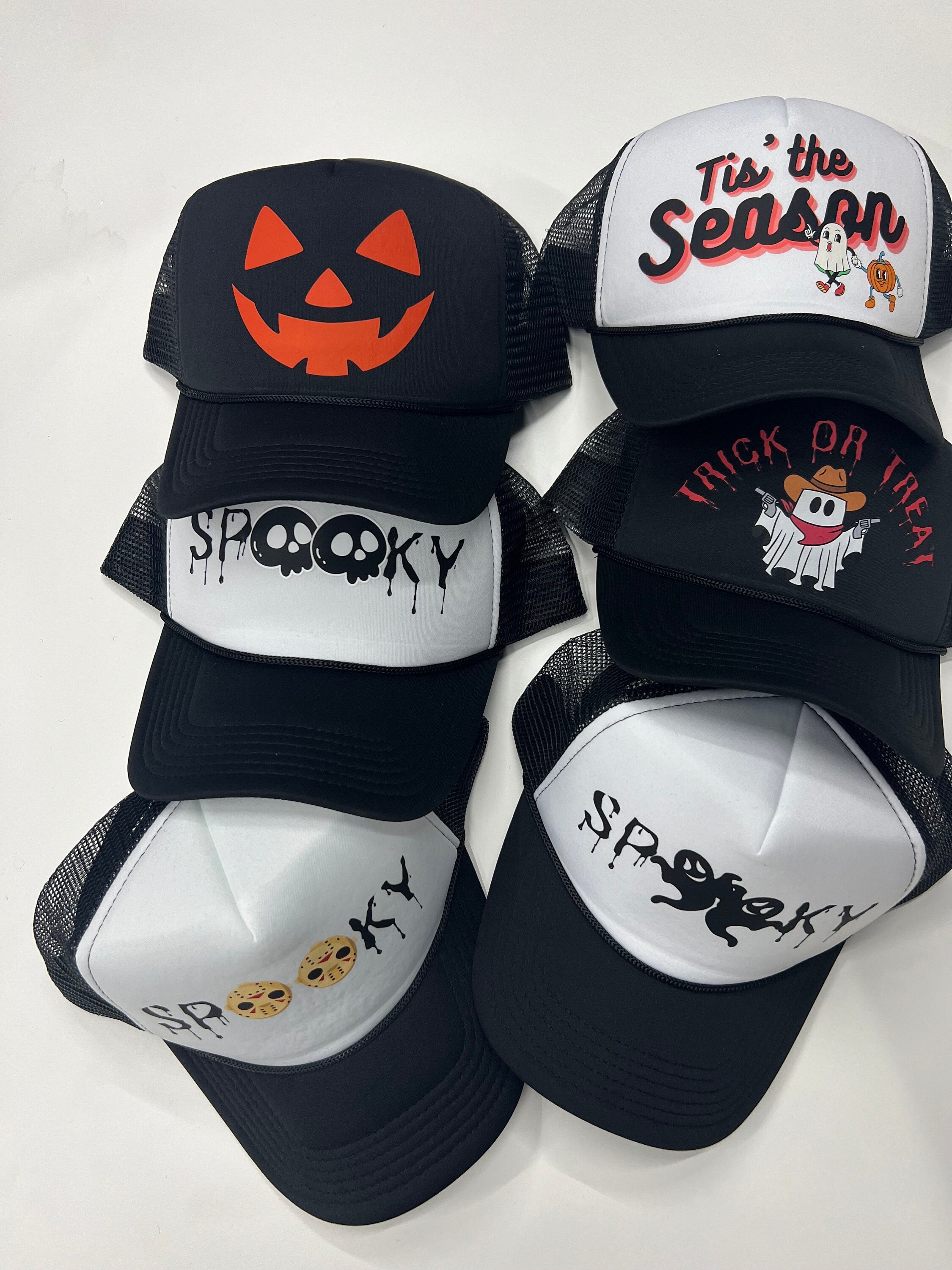 Horror Trucker Hat Etsy