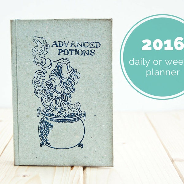 Advanced Potions - the half blood prince notebook or weekly planner or daily planner