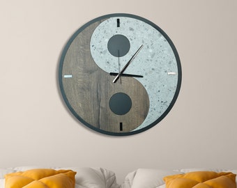 Infinity Wall Clocks, Silent Unique Wall Clock, Silent Unique Wall Clock, 3d Wooden Coated Wall Clock, Modern Wall Clock, Home Gifts