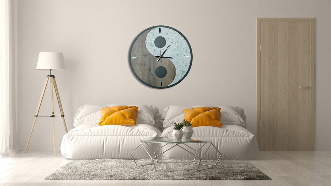 Infinity Wall Clocks, Silent Unique Wall Clock, Silent Unique Wall Clock, 3d Wooden Coated Wall