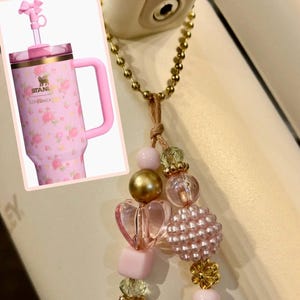 NEW! Stanley x LSF Ibiza Sunset Handle Charm, Stanley Accessories, Tumbler Charms, Tumbler Accessories, Tumbler Bracelet Stack