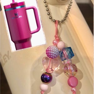 NEW!  Valentines Berry Truffle Handle Charm, Stanley Accessories, Tumbler Accessories, Tumbler Boot Topper Charms