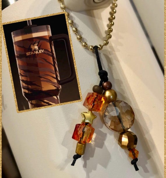 NEW! Stanley x Tyla Handle Charm, Stanley Accessories, Tumbler Accessories, Boot Topper Charms, Stanley Cup Charms