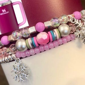 NEW! Rose Bouquet Boot Topper, Stanley Accessories, Tumbler Accessories, Tumbler Boot Topper Charms, Water Bottle Charms