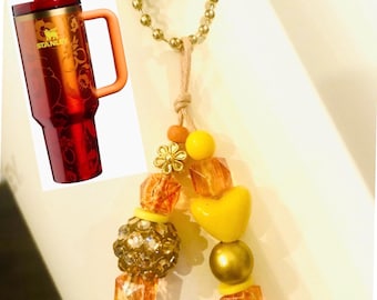NEW! Stanley x Karol G Handle Charm, Tumbler Handle Charms, Tumbler Bracelet Stacks