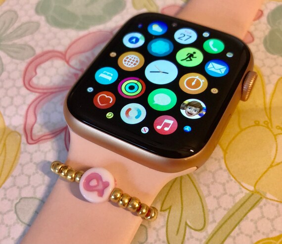 Breast cancer top apple watch band