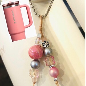 NEW! Terracotta Handle Charm, Tumbler Handle Charms, Terracotta Cup Accessories