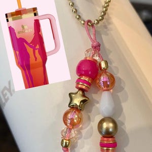 NEW!  60’s Twist and Turn Handle Charm, Stanley Accessories, Stanley Tumbler Charms, Tumbler Accessories, Tumbler Boot Topper Charms