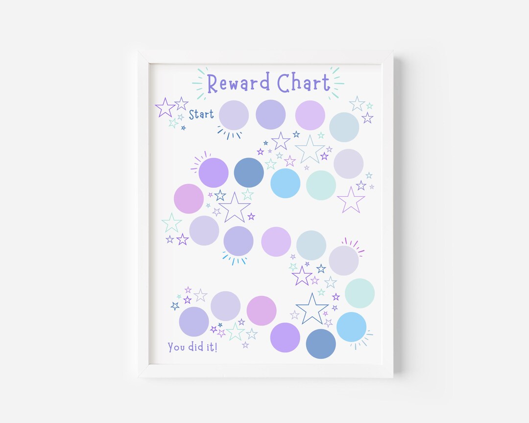 Kids Printable Reward Chart, Kids Behavior Chart, Toddler Reward Chart ...