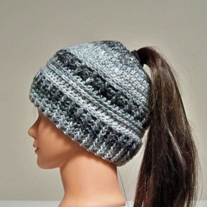 Messy Bun Beanie image 1