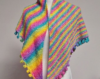 Rainbow wrap/shawl/scarf