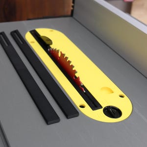 DeWALT Zero Clearance Insert | DWE7491 7480 7485 Table Saw Throat Plate System