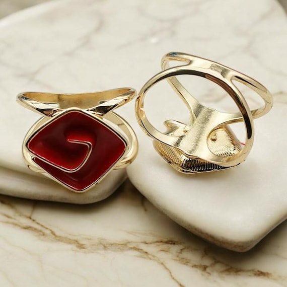 Fibbia Per Sciarpa Donna - Anello Decorativo In Argento 24mm Per Stile Unico - Foto 12