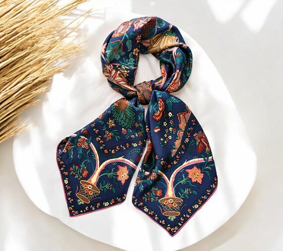 Real silk scarf discount