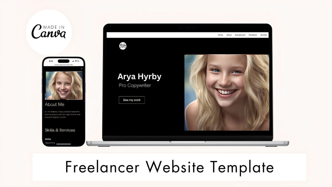 Freelancer Template Website Template Freelancer Website Business
