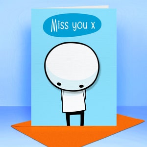 Tu me manques x - Deuil à part - Message vierge ou personnalisé - Petit ami petite amie fils fille ami homme femme maman papa