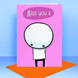 Tu me manques x - Deuil à part - Message vierge ou personnalisé - Petit ami petite amie fils fille ami homme femme maman papa