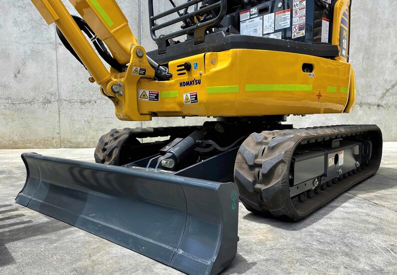 SVG Komatsu PC18MR-3/PC18 Excavator | Digger Decal | Sticker Vector | Digital File image 3