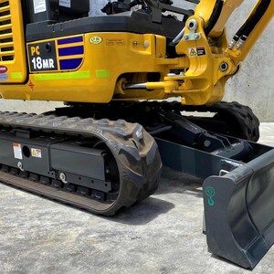 SVG Komatsu PC18MR-3/PC18 Excavator | Digger Decal | Sticker Vector | Digital File image 4