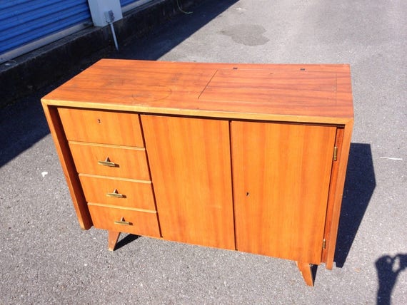 Vintage Musterring Mid Century Danish Modern Teak Sewing Table Vintage Musterring Mid Century Danish
