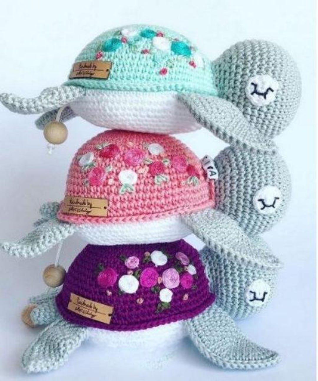No Sew Sea Turtle Crochet Pattern, Crochet Turtle Amigurumi Pattern ...