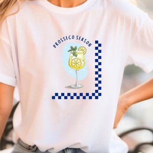 T-shirt limoncello, verfrissend grafisch shirt citroen, Italiaans zomershirt, cadeau voor citroenliefhebbers, vakantie-T-shirt Italië, cocktailshirt