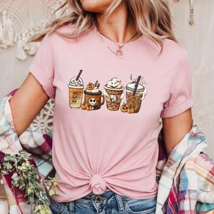 Nightmare Before Coffee Shirt, Cute Halloween Sweatshirt, Coffee Lover Shirt, Pumpkin Spice Latte,Skeleton Halloween Shirt,Coffee Fall Shirt