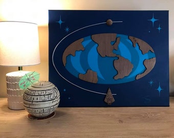 Star Wars Death Star Witco Painting