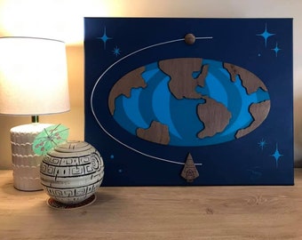 Pintura de Star Wars Estrela da Morte Witco