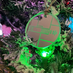 Savi’s Peace and Justice Acrylic Ornament
