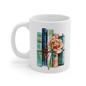 Book Lover Coffee Mug: Just One More Chapter, Bookish Gift