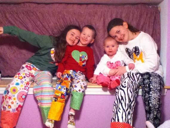 NEW MISMATCHED Masterpiece.super Fun Flannel Pajama lounge Pants Size Adult Small Medium Large Xl 2x 3x Etsy UK