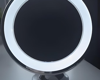 10x Magnifying LED Makeup Mirror | Flexible Suction Cup Vanity Lamp