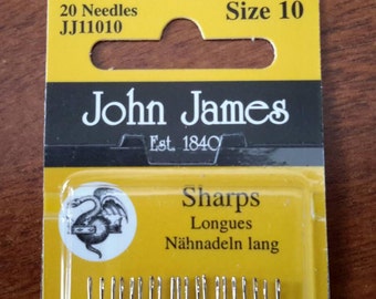 Hemline Curved Needles Upholstery Hand Sewing Needles 3 Pack Curve