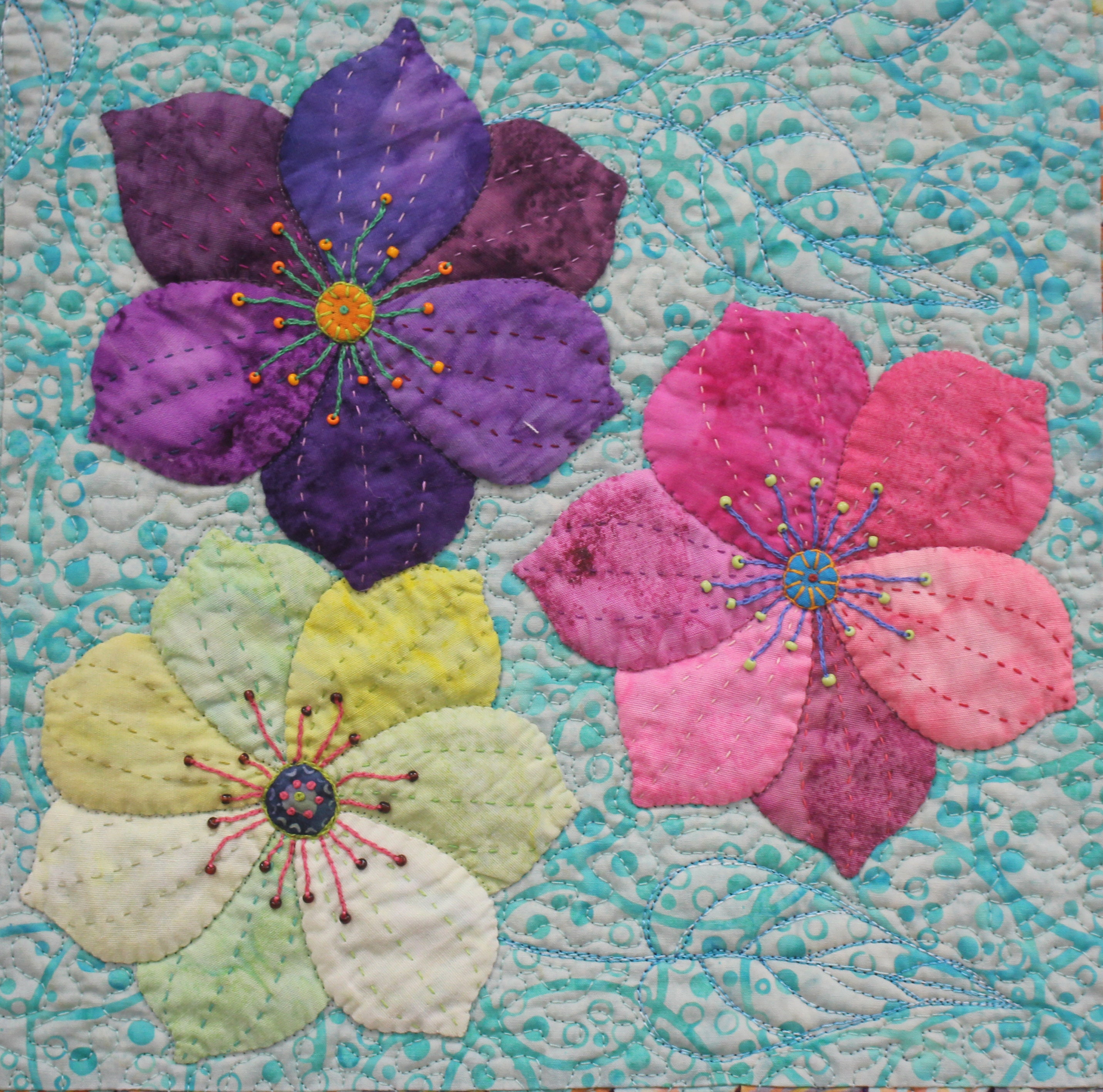 Tutorial Pattern 2 Hand Applique Technique Pattern Shoulder - Etsy