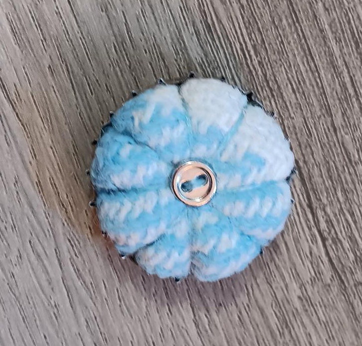 34 Recycled Crafts For Kids 17 Tiny Wool Pincushion, Recycled Bottlecap, Sewing Kit
