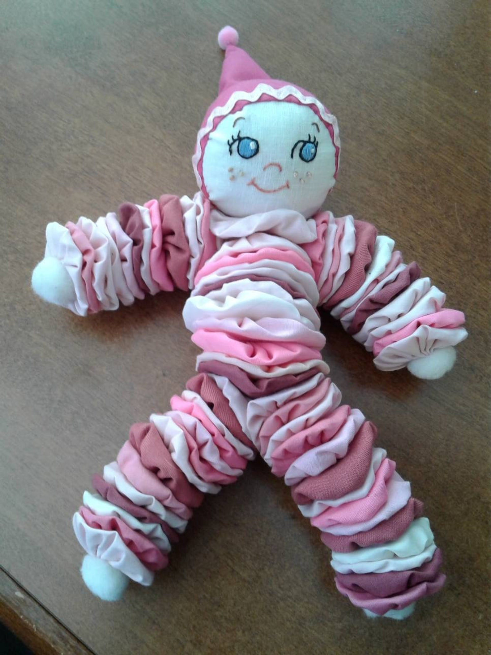 Pattern YoYo Baby Doll Pattern Make Your Own YoYo Clown Etsy