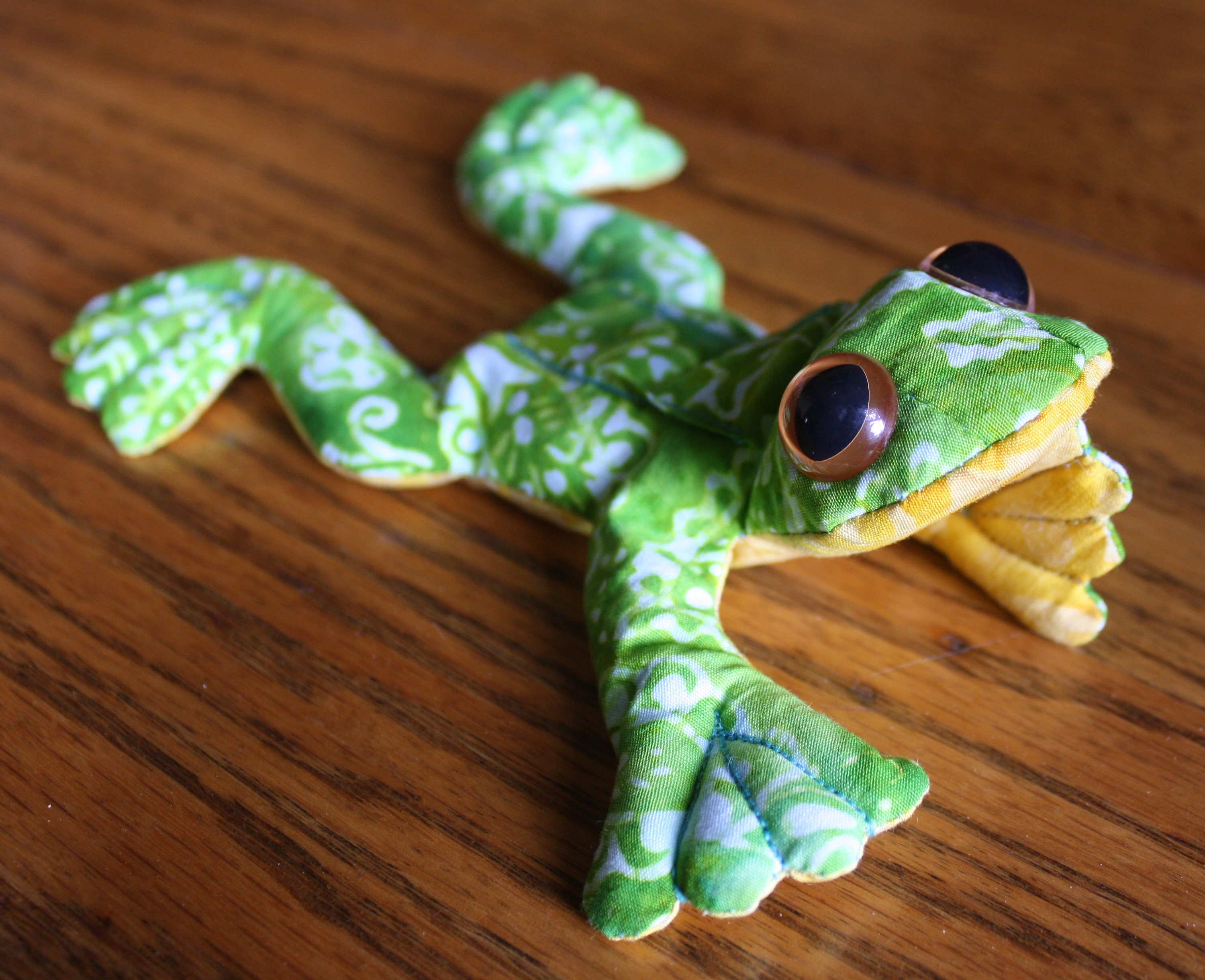 Bean bag frog pattern free sale