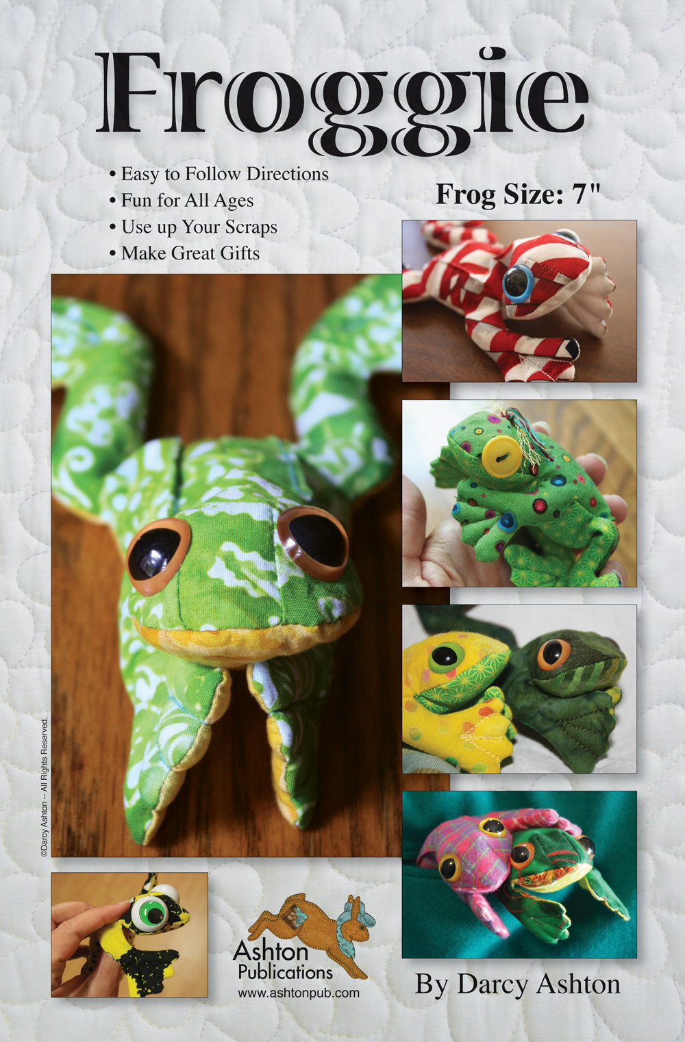 Toy Bean Bag Frog -  Canada