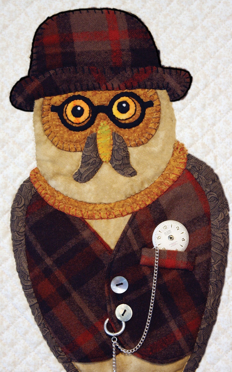 Quilt Book Outstanding Owls Applique Quilting Pattern Book - Etsy