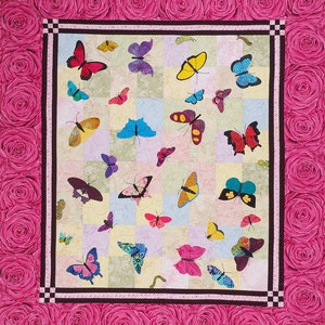 Quilt Book, Butterfly Dance, Hand or Fusible Applique Butterfly Patterns, Beautiful Butterfly Quilts, Traditional Quilting, Butterfly Quilts image 6