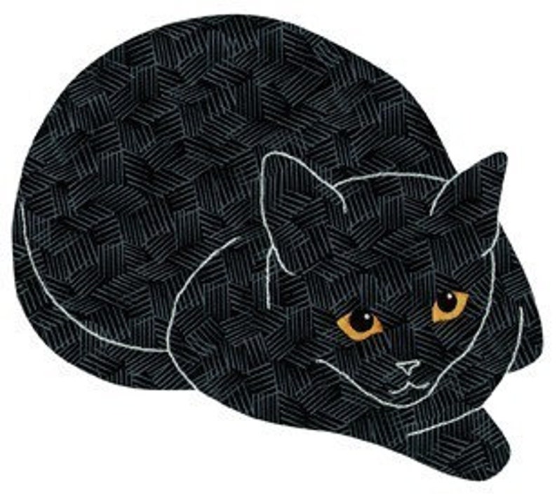 Pdf Quilt Book Claires Cats Volume 1 Instant Download Quilt Etsy