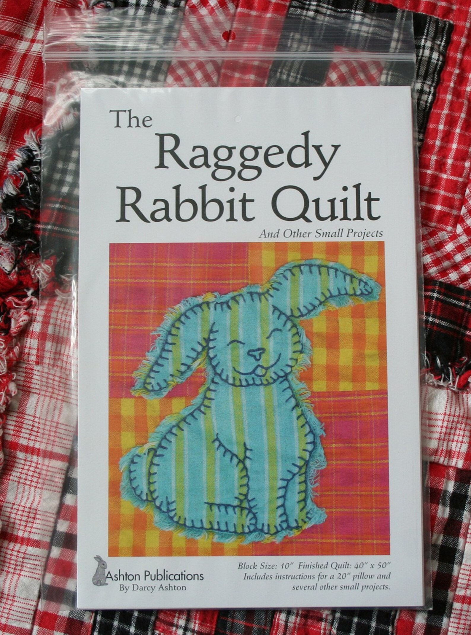 Pattern Raggedy Rabbit Rag Quilt Sewing Pattern Rag Quilt - Etsy