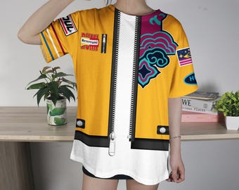 Rumi T-Shirt, Derpy Tiger Tshirt, Saja Boys Shirt, Unisex Graphic Tshirt, Anime Rumi Merch Gifts