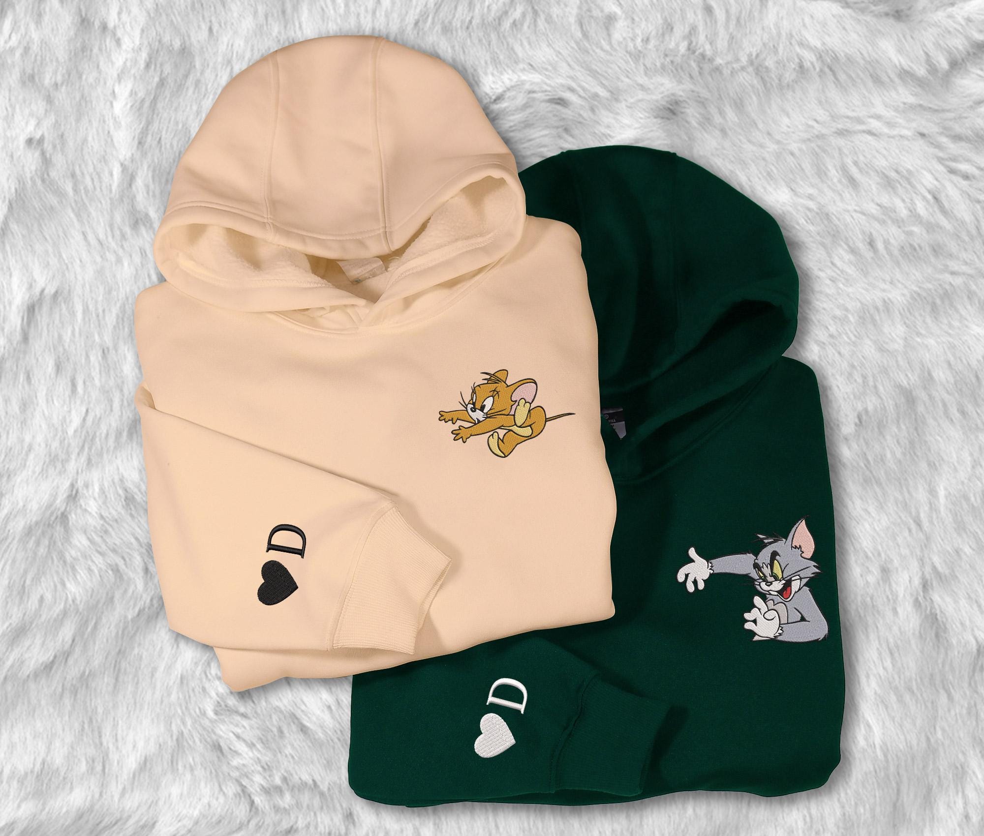 Tom Jerry Hoodie - Etsy