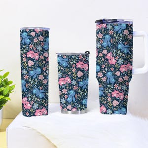 Naaibeker, leuk paar mok steekbeker, Disney bloemenbeker cadeau, geïsoleerde koffiekop, engel beker cadeau