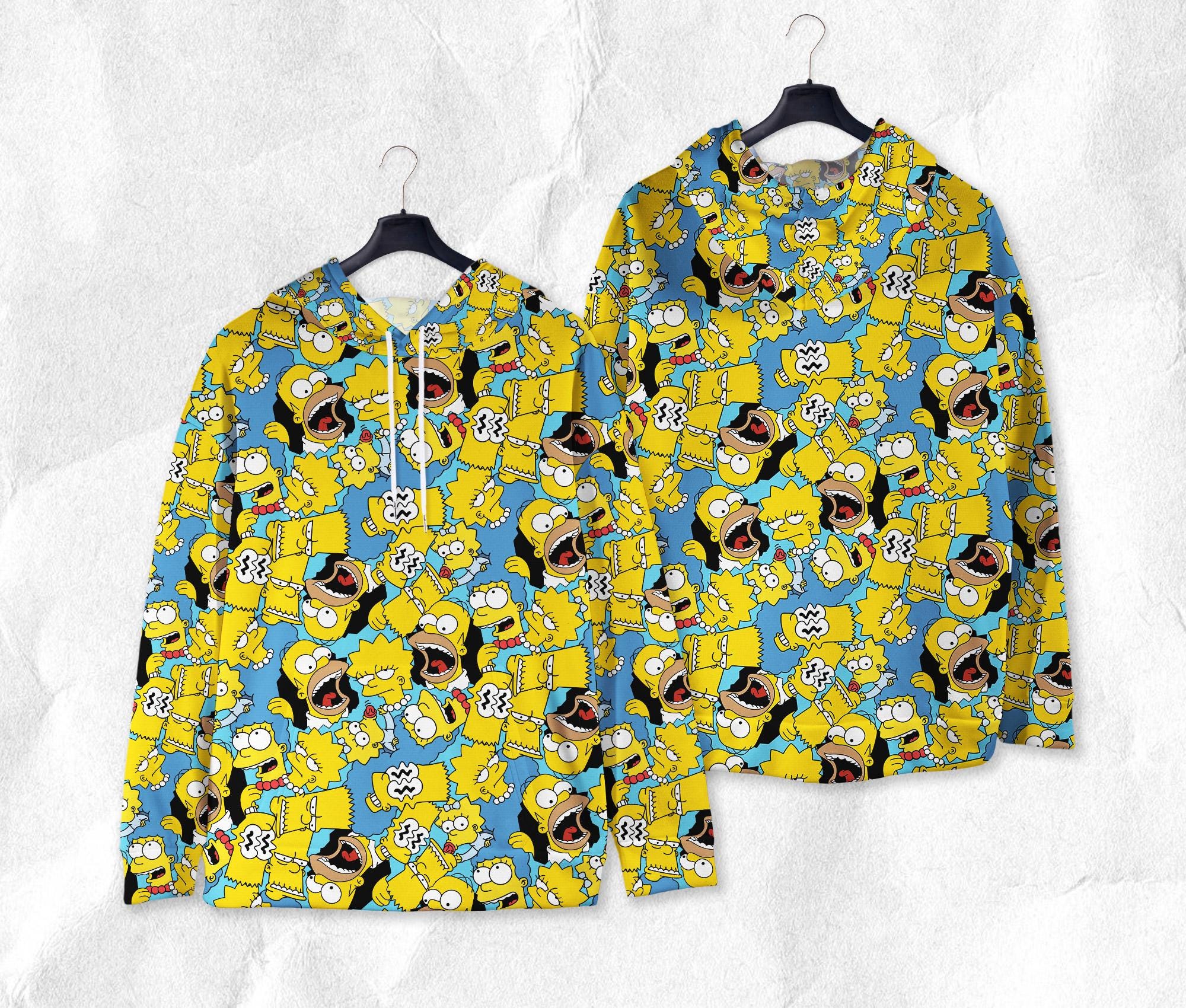The Simpsons Personnages The Simpsons Personnages Sweat À Capuche