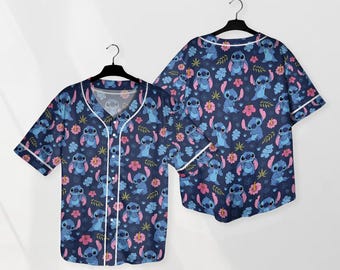 Camiseta de Lilo y Stitch, camiseta de béisbol Aloha Hawaii, camiseta familiar de Stitch, camiseta de Stitch, regalos