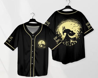 Oogie Boogie Baseball Jersey Ghost Halloween Style Baseball Shirt Halloween Jersey Shirt Gift